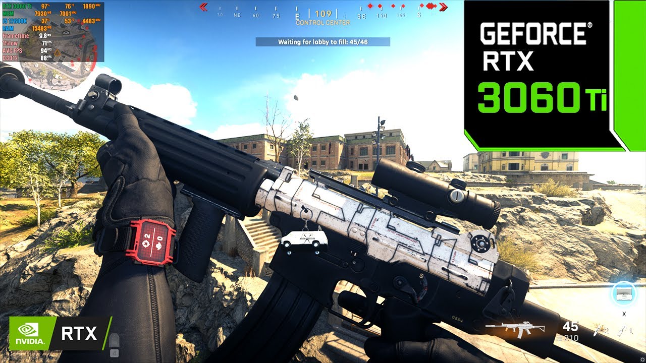 Call of Duty : Warzone Battle Royale | RTX 3060 Ti 8GB ( 4K Maximum Settings RTX ON / DLSS ON )