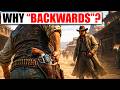 Why Wild West Gunfighters Wore Revolvers “Backwards” (The Real Reason)