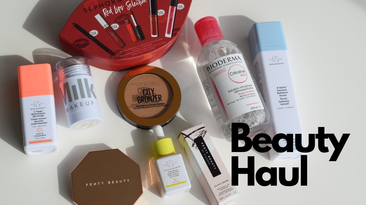 HAUL BEAUTE- BEAUTY HAUL - YouTube