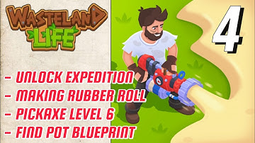 WASTELAND LIFE SURVIVAL IDLE - GAMEPLAY/WALKTHROUGH (PART 4)