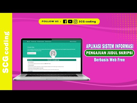 Aplikasi sistem informasi pengajuan judul skripsi Berbasis Web