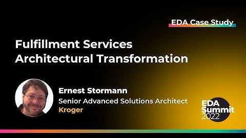 Fulfillment Services Architectural Transformation