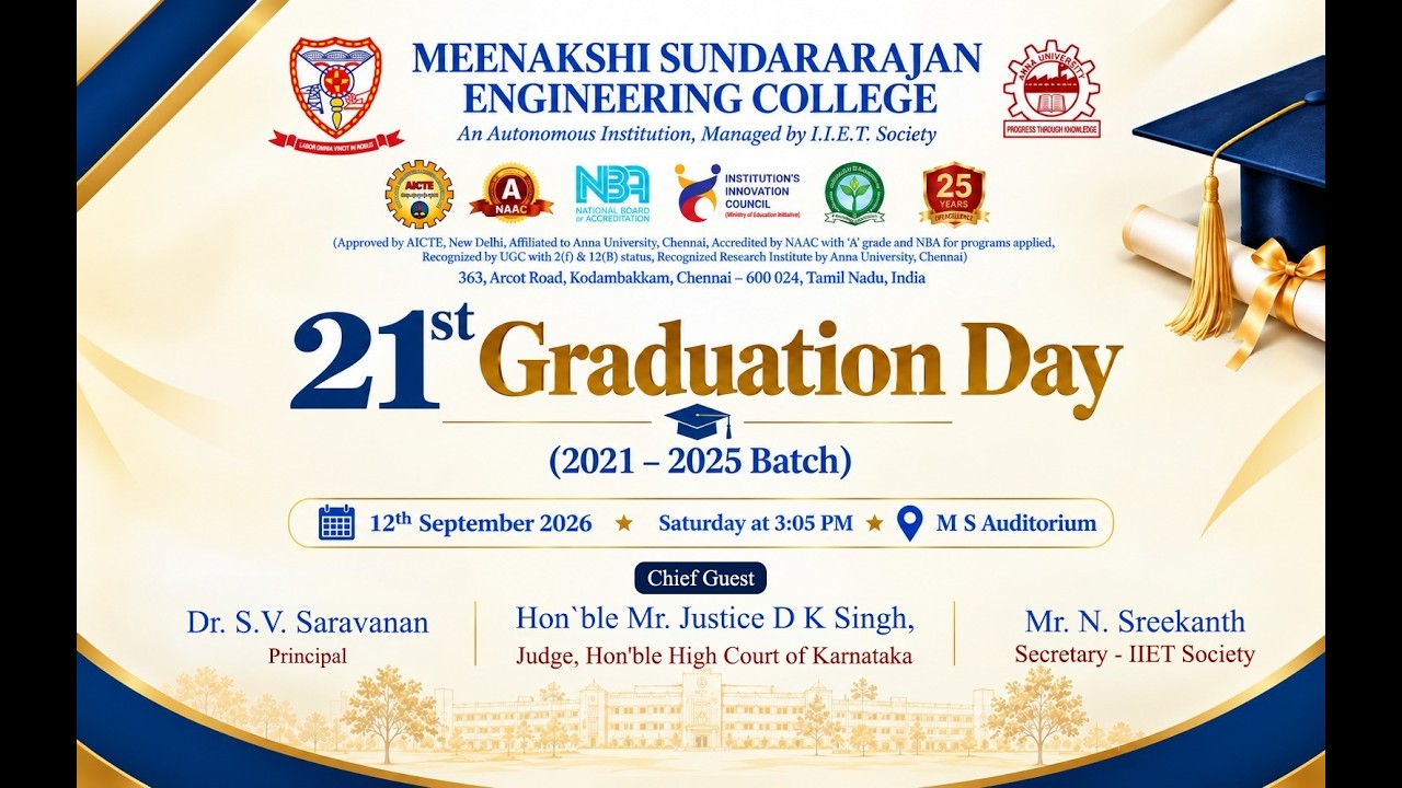 21st Graduation Day