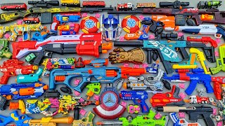 Membersihkan Nerf Shotgun, Assault Rifle, AK47, Sniper Rifle, Glock Pistol, M16, nerf Assault Rifle