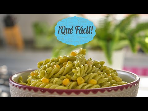 Cómo hacer PASTA POBLANA| ¡Qué Fácil!