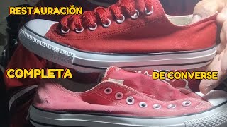 restaura  tus Converse tú mismo