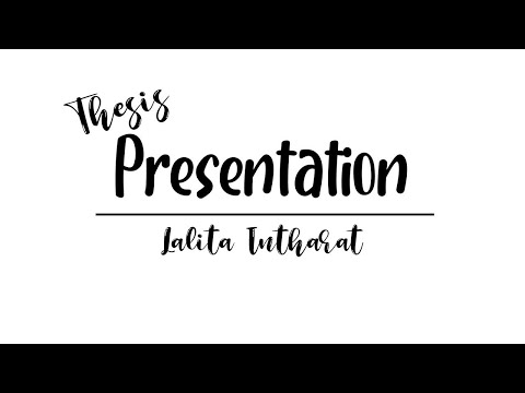Thesis Presentation ปี4 จบแล๊วววววว 2563 | Honey Lita