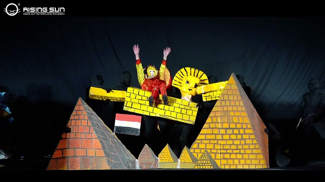 Winner of the Best Creative Award at Rising Sun Rotomolding Machinery annual company party!