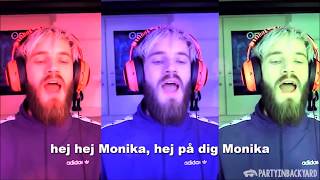 PartyInBackyard - Hej Monika (Ft. PewDiePie)(1 Hour Loop)