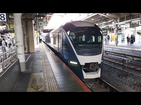 [力強い非常警笛あり！]回3001M E261系 RS1編成 特急サフィール踊り子1号伊豆急下田行の送り込み回送が力強い非常警笛を鳴らして上野駅8番線を発車するシーン