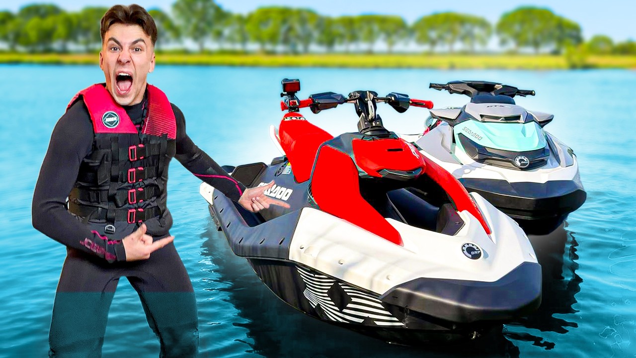 MIJN NIEUWE WATERSCOOTER SEADOO SPARK TRIXX!