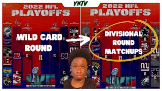 Divisional Round Bracket 2022 Reaction | NFL Playoffs Divisional Round 2022