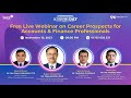 Webinar career prospects for accountants  financial professionals international accounting day23