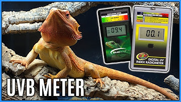 How to Use a Solarmeter 6.5 For Reptiles - Reptile UVB Meter - The World UV Database