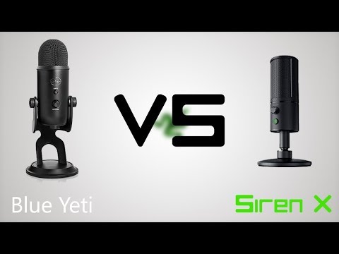 Blue Yeti VS Razer Seiren X - Which should you buy
