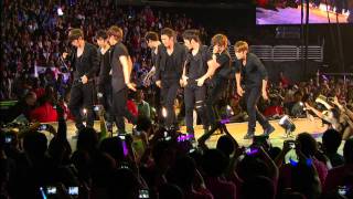[HD] Super Junior (슈퍼주니어) - Sorry Sorry (100904 SM Town Concert In Los Angeles)