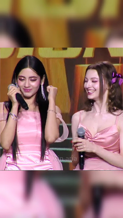 Download lagu Nova trying to take mic from Aria😂❤️ | X:IN | #XIN #ariva #kpop #funny #shorts