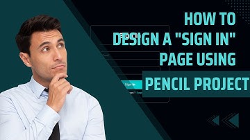 How to design a "Sign In" web page using Pencil Project