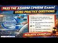 ASHRM CPHRM Practice Questions That Match the the Real Exam