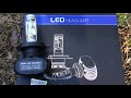 Led лампы для автомобиля S1 LED H4 Обзор установка
