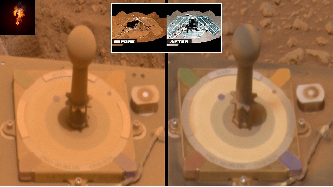 What Keeps Cleaning The Mars Rovers?