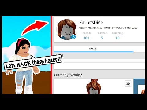 Hacking My Stalkers Roblox Youtube - roblox hacking my stalker