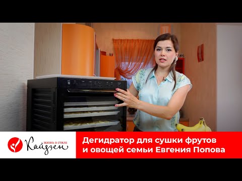 Дегидратор для сушки фрутов и овощей семьи Евгения Попова