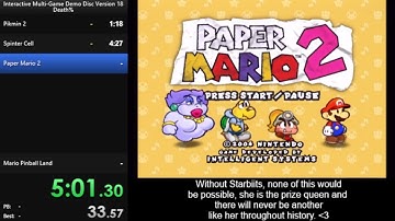 Interactive Multi-Game Demo Disc Version 18 - Death% 7:55 [WR]