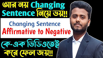 Changing Sentence | Update | Affirmative To Negetive shortcut rules | Transformation of Sentence