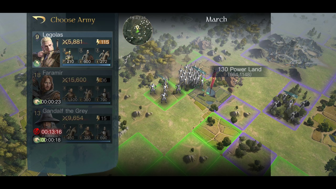 Rise to War Attacking with Multiple Armies. Lord of the Rings YouTube