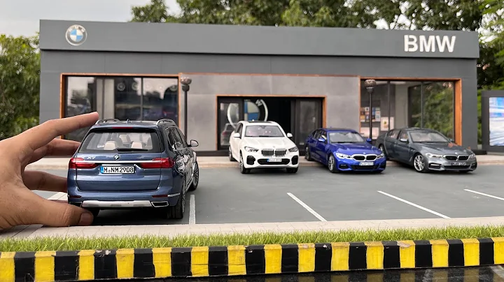 WE MADE A MINIATURE BMW SHOWROOM | 1/18 Scale Diorama - DayDayNews