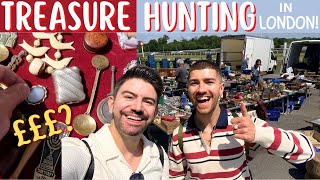 COME TO A LONDON ANTIQUES MARKET WITH US! FINDING ANTIQUE & VINTAGE TREASURES | MR CARRINGTON