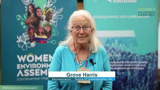 Interview with Ms. Grove Harris, Temple of Understanding, UN Update