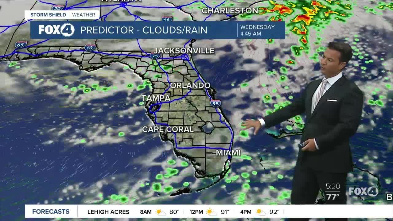 Afternoon Showers and Storms - YouTube