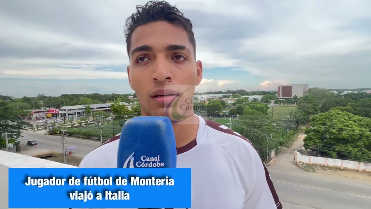 Jugador de fútbol de Montería llega al fútbol Italiano Victor Oviedo 