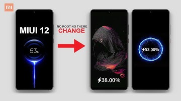 How To Change MIUI 12 Default Charging Animation On Any Xiaomi Phone 🔥🔥🔥