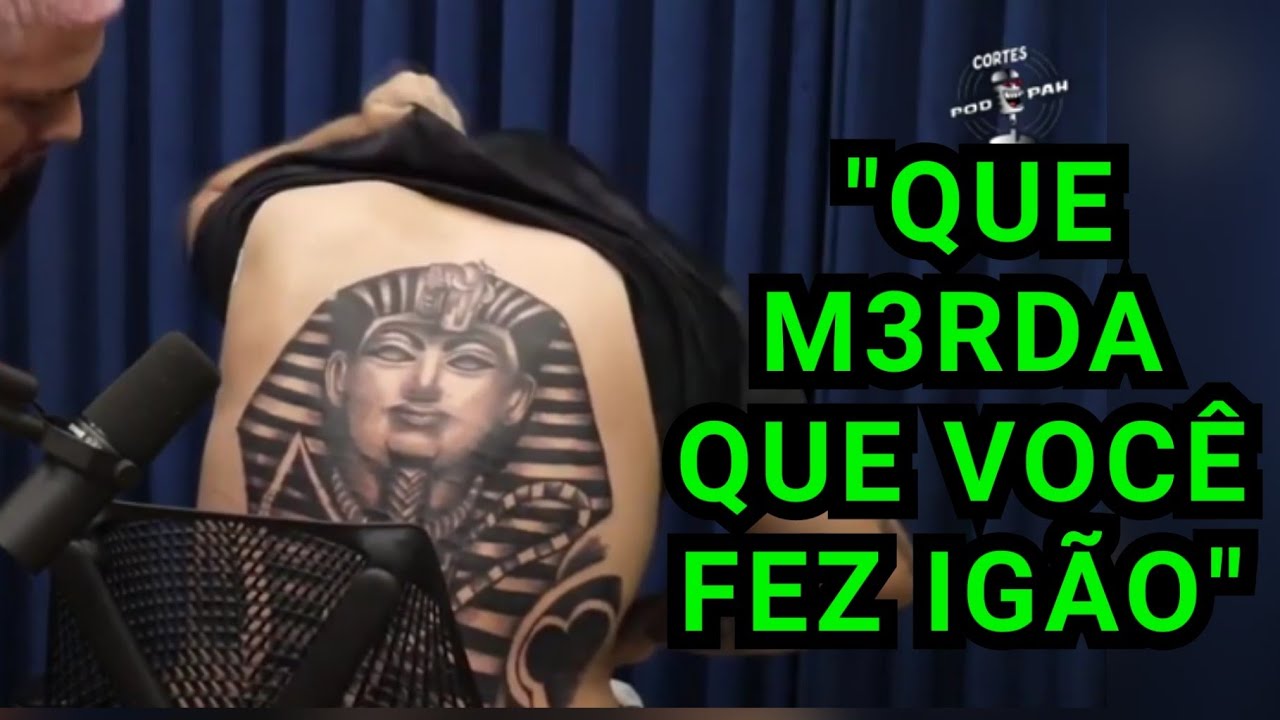 IGÃO MOSTRA SUA NOVA TATUAGEM | MURILO COUTO - Podpah #25 - YouTube