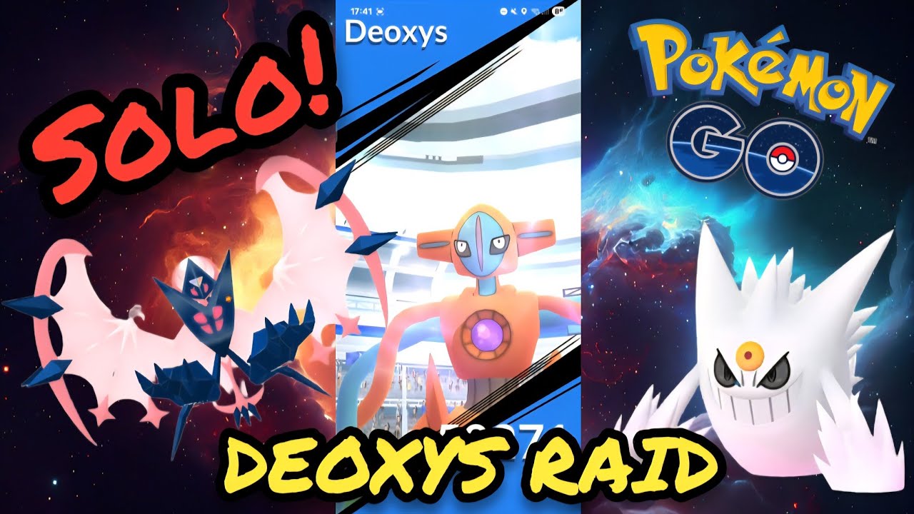 SOLO RAID: Deoxys Normal Forme - Best Counters | Pokémon Go