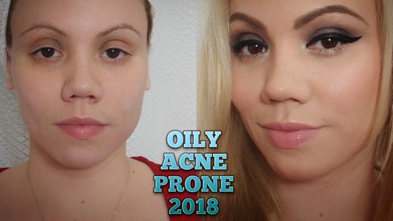 MAKEUP TUTORIAL FOR OILY SKIN2018 STEP BY STEP Tutorial Best