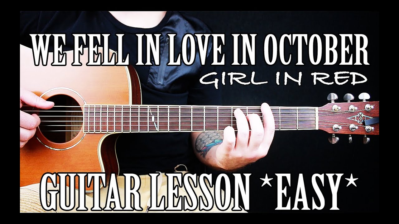How To Play I Wanna Be Your Girlfriend By Girl In Red On Guitar For Beginners Easy Youtube