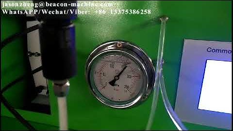 BOSCH EPS100 diesel fuel common rail injector test bench