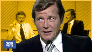 1977: ROGER MOORE on The Spy Who Loved Me | Ask Aspel | Classic Celebrity Interview | BBC Archive