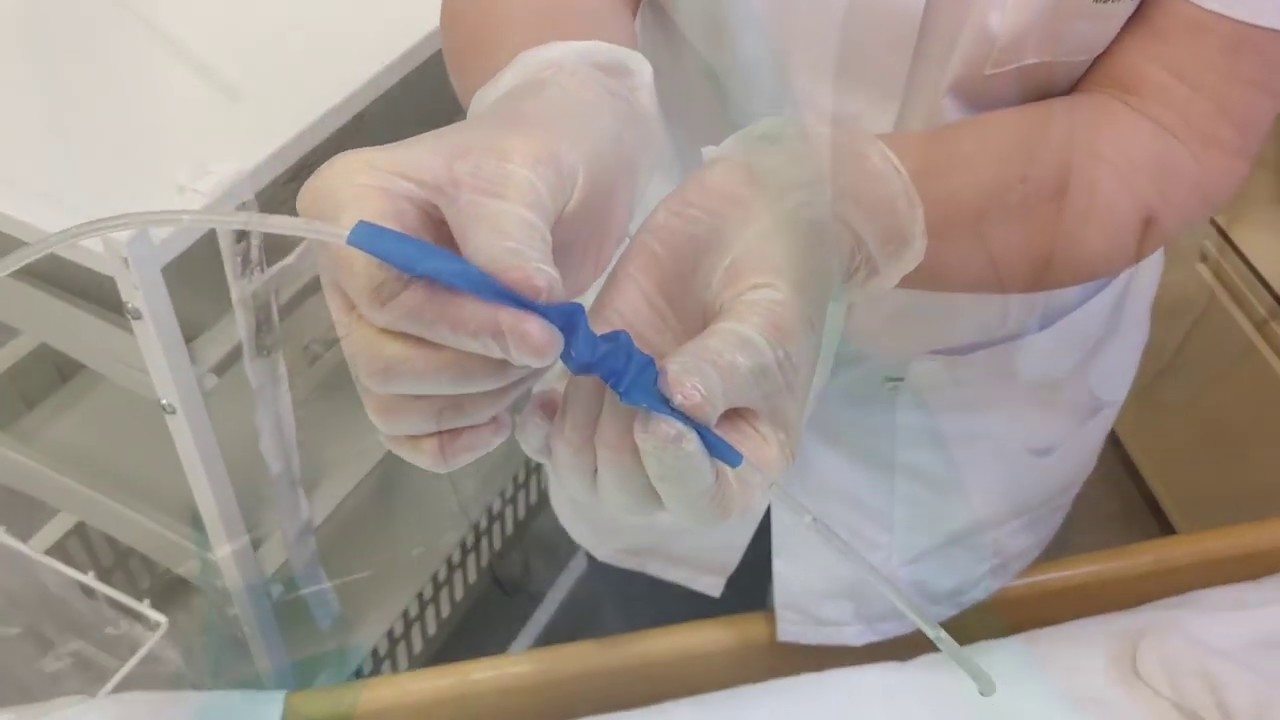 Eenmalige blaaskatheterisatie, No Touch methode bij de man - YouTube