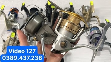 Máy Câu Nhật Bãi : Lô máy câu nhật bãi japan giá chỉ 100k đến 500k  Cực Đẹp , video 127