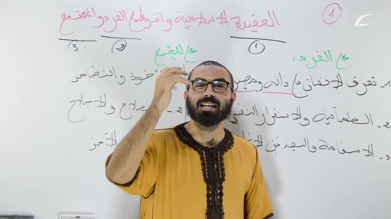 شريعة 02 / العقيدة الاسلامية و أثرها على الفرد و المجتمع