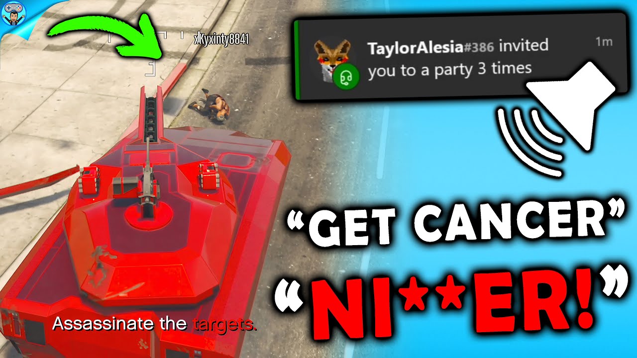 Trolling god mode griefers on GTA Online! (VOICE CHAT RAGE!)