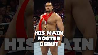 Rusevs Main Roster Debut