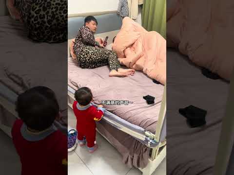 At one year and four months old, he has learned a 'new skill' and has to be on guard against Tao