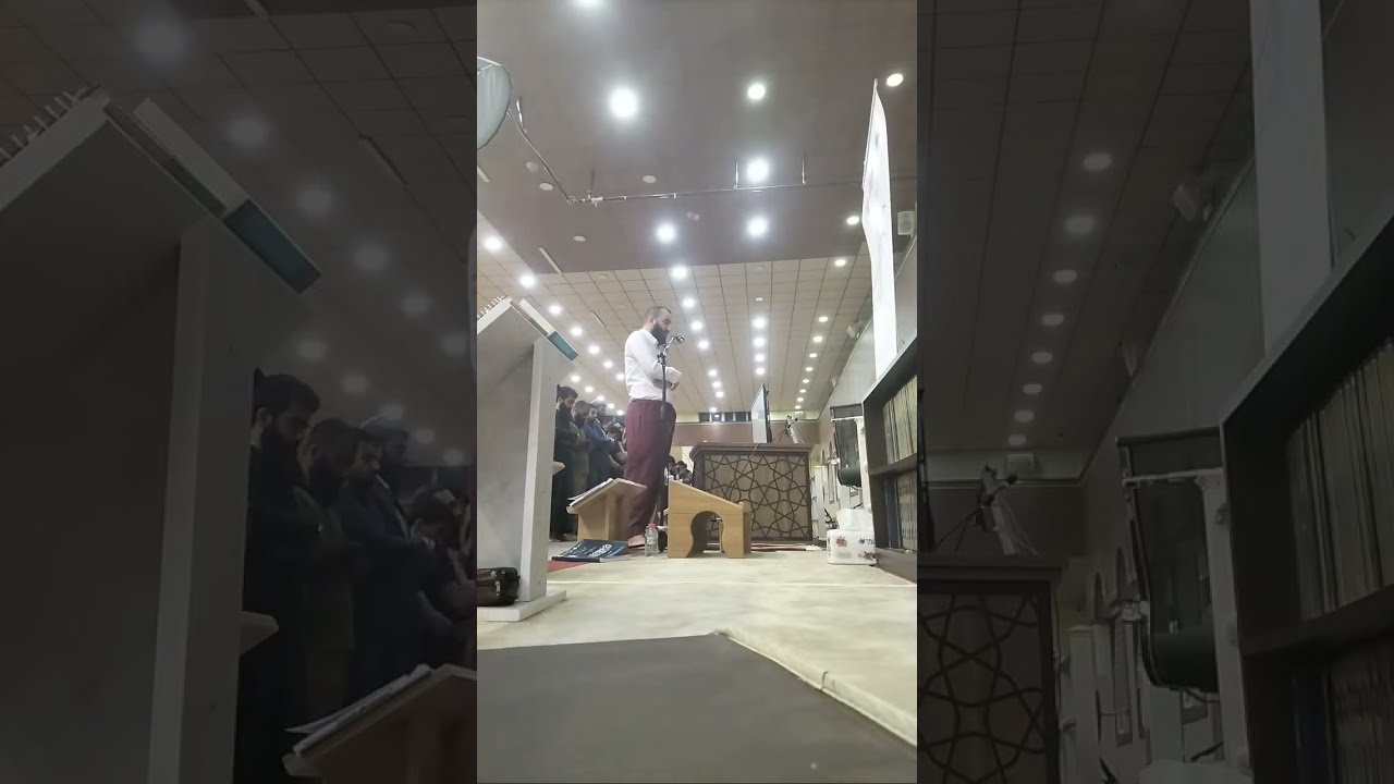 صلاة الفجر من المسجد جنة السليمانية الكردستان بريار أحمد ٢٣ شواب ١٤٤٤ هجري