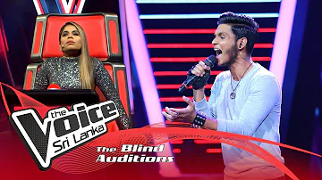 Heshan Fernando - Saragaye (සරාගයේ) | Blind Auditions | The Voice Sri Lanka